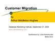 Презентация 'Customer Migration', 1.