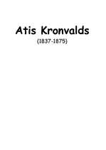 Конспект 'Atis Kronvalds', 1.
