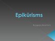 Презентация 'Epikūrisms', 1.
