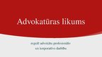 Презентация 'Advokatūra', 23.
