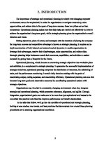 Реферат 'Strategic and operational planning', 2.