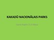 Презентация 'Kakadū Nacionālais parks', 1.