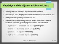 Презентация 'Linux OS izmantošana neliela mājas datortīkla izveidošanā', 21.