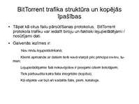 Презентация 'BitTorrent protokols', 6.