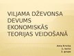 Презентация 'Viljams Dževonss un ekonomiskais devums', 1.