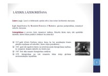 Презентация 'Lāzergriešana', 3.