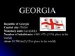 Презентация 'Georgia', 2.