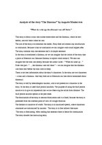 Эссе 'Analysis of the Story "The Dinosaur" by Augusto Monterroso', 1.
