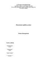 Отчёт по практике 'Pirmsskolas izglītības prakse', 1.