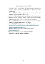 Отчёт по практике 'Pirmsskolas izglītības prakse', 17.