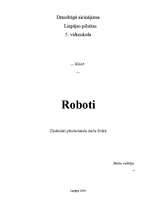 Реферат 'Roboti', 1.