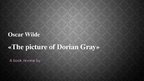 Презентация '"The Picture of Dorian Grey" by Oscar Wilde', 1.
