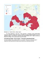 Реферат '14. Saeimas vēlēšanu kandidātu ģeogrāfiskais izvietojums attiecībā pret Latvijas', 18.