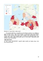 Реферат '14. Saeimas vēlēšanu kandidātu ģeogrāfiskais izvietojums attiecībā pret Latvijas', 22.