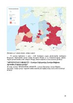Реферат '14. Saeimas vēlēšanu kandidātu ģeogrāfiskais izvietojums attiecībā pret Latvijas', 25.