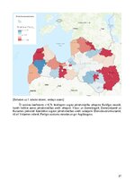 Реферат '14. Saeimas vēlēšanu kandidātu ģeogrāfiskais izvietojums attiecībā pret Latvijas', 27.