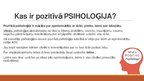 Презентация 'Pozitīvā psiholoģija', 2.