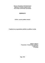 Реферат 'Utopiskais un pragmatiskais politikā un politikas teorijās', 1.