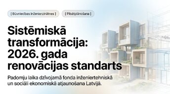 Презентация 'Sistēmiskā transformācija: 2026. gada renovācijas standarts', 1.