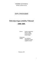 Дипломная 'Dzīvokļu tirgus attīstība Vidzemē 2000.-2005.g.', 10.