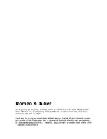 Эссе 'Was the Love between Romeo and Juliet Real?', 13.
