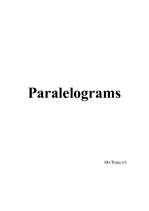 Конспект 'Paralelograms', 1.