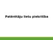 Презентация 'Pārrobežu lietu piekritības noteikumi civillietās', 10.