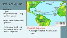 Презентация 'Kristofora Kolumba ceļojumi', 4.