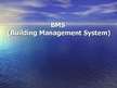 Презентация 'Building Management System - ēku vadības sistēma', 1.