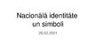 Презентация 'Nacionālā identitāte un simboli', 1.
