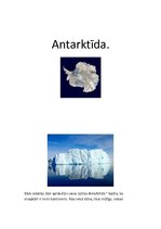 Конспект 'Antarktīda', 1.