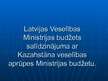 Презентация 'Latvijas Veselības ministrijas budžets salīdzinājumā ar Kazahstānas Veselības ap', 1.