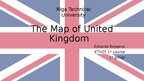 Презентация 'The map of United Kingdom', 1.