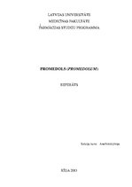 Реферат 'Promedola identifikācijas reakcijas un kvantitatīva noteikšana', 1.