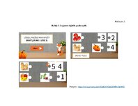 Образец документа 'Tematiskais plānojums matemātikā 1.klasei (1.semestrim)', 5.