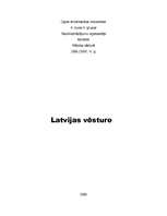 Реферат 'Latvijas vēsture', 1.