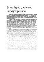 Эссе 'Esmu lepna, ka esmu Latvijas pilsone', 1.