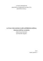 Конспект 'Latvijas topogrāfisko karšu apzīmējumu sistēmas izmaiņas kopš 20.gadsimta sākuma', 1.