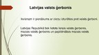 Презентация 'Latvijas valsts simboli', 23.