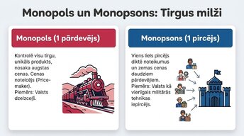 Презентация 'Tirgus struktūras mikroekonomikā un makroekonomikā', 7.