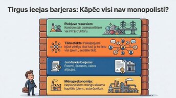 Презентация 'Tirgus struktūras mikroekonomikā un makroekonomikā', 8.