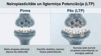 Презентация 'Neirobioloģija: miegs, atmiņa un sinaptiskā plasticitāte', 6.