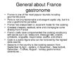 Презентация 'France - Gastronome Paradise', 4.