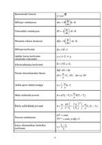 Конспект 'Fizikas pamatlikumi, formulas un galvenās fizikālās konstantes', 6.