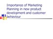 Презентация 'Importance of Marketing Planning', 1.
