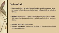 Презентация 'Svešvalodu zināšanu ietekme uz Rīgas restorānu pakalpojumu kvalitāti', 2.