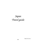 Конспект 'Tourist Route in Japan', 1.
