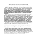 Эссе 'Domestikācija', 1.