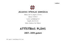 Дипломная 'Vadīšanas funkciju analīze Jelgavas Spīdolas ģimnāzijā', 92.