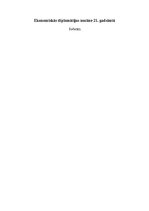 Реферат 'Ekonomiskās diplomātijas nozīme 21. gadsimtā', 1.